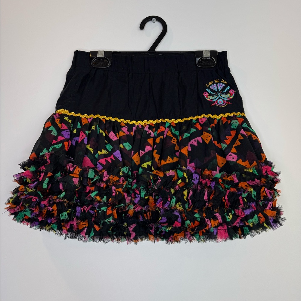 DESIGUAL Girls' Artes Colorful Patterned Women's Skirt